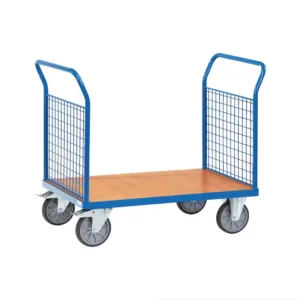 Cărucior cu platformă și pereți laterali